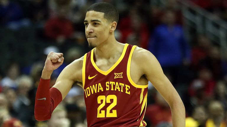 Tyrese Haliburton in action for Iowa State