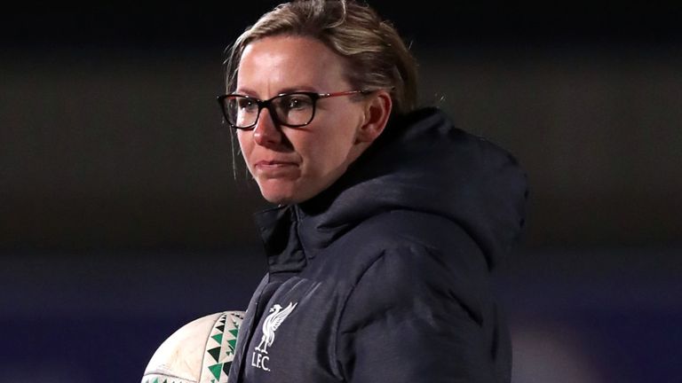 Liverpool Women manager Vicky Jepson