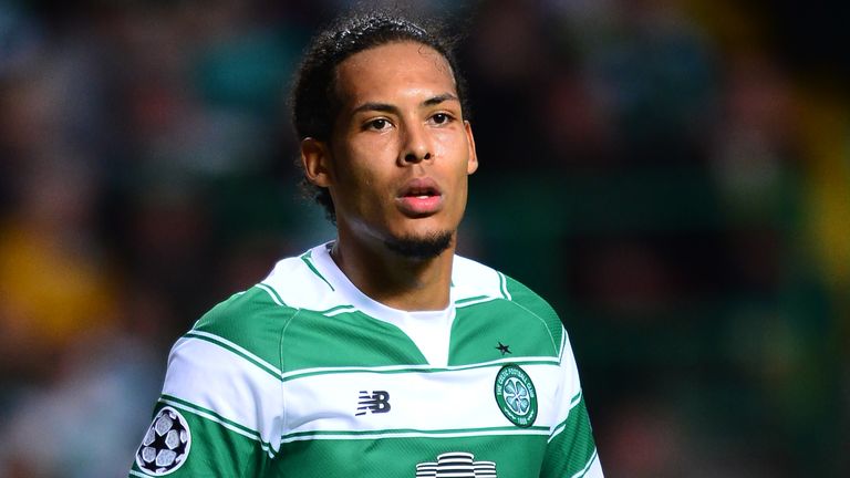 Arsenal were tracking Virgil Van Dijk at Celtic prior to his switch to Southampton in 2015