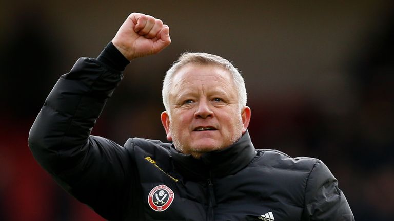 Chris Wilder I M Happy To Stay At Sheffield United Football News Sky Sports