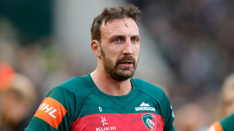 Will Spencer playing for Leicester Tigers