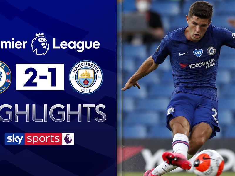 Chelsea 2-1 Man City: Liverpool after Christian Pulisic and Willian down Pep Guardiola's side | Football News | Sky Sports