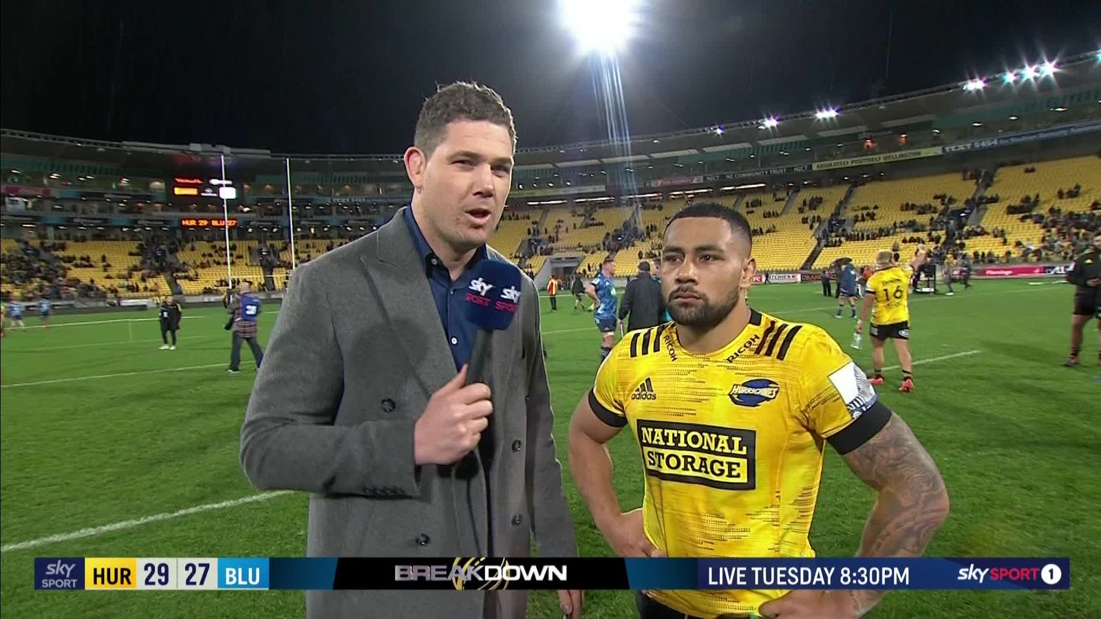 JG Laumape post-match IV | Rugby Union News | Sky Sports