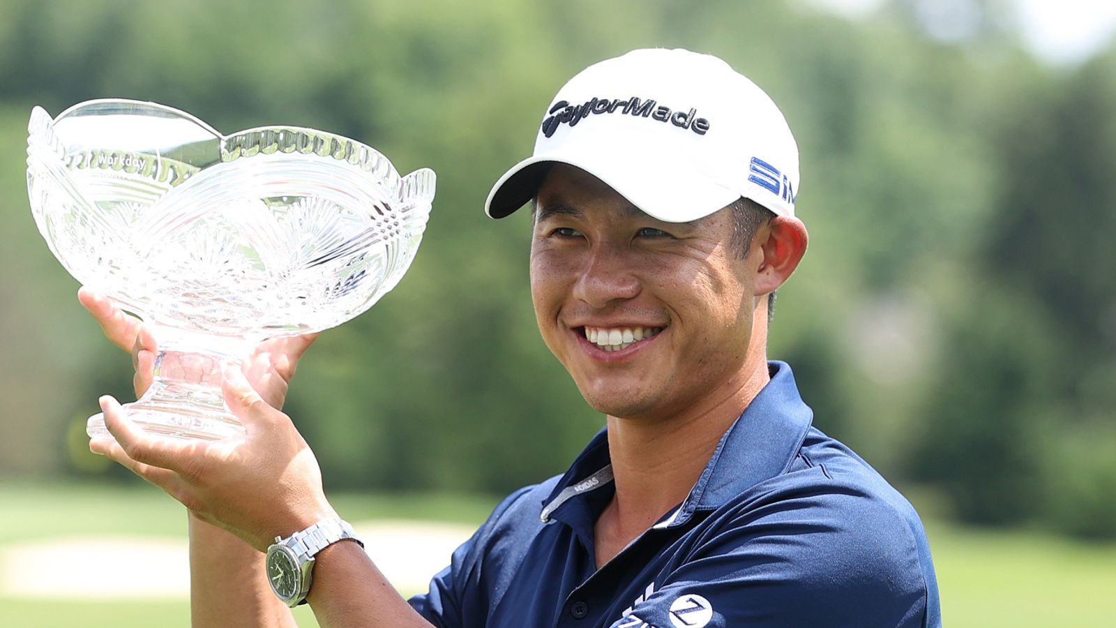 Collin Morikawa upsets Justin Thomas to win Workday Charity Open in