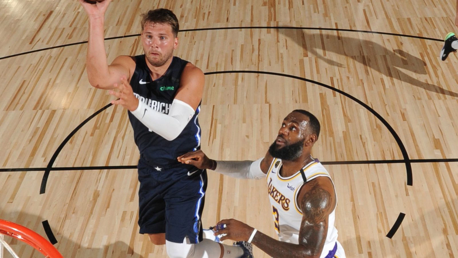 NBA restart Dallas Mavericks beat Los Angeles Lakers in star