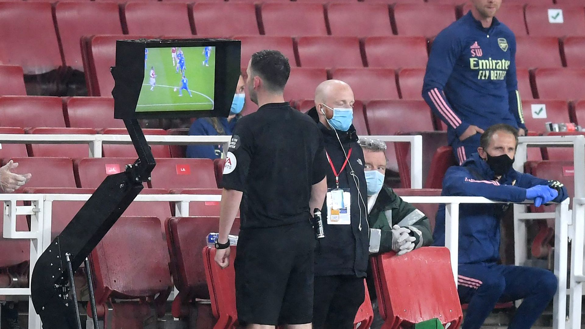 Collina calls for more use of pitchside monitors