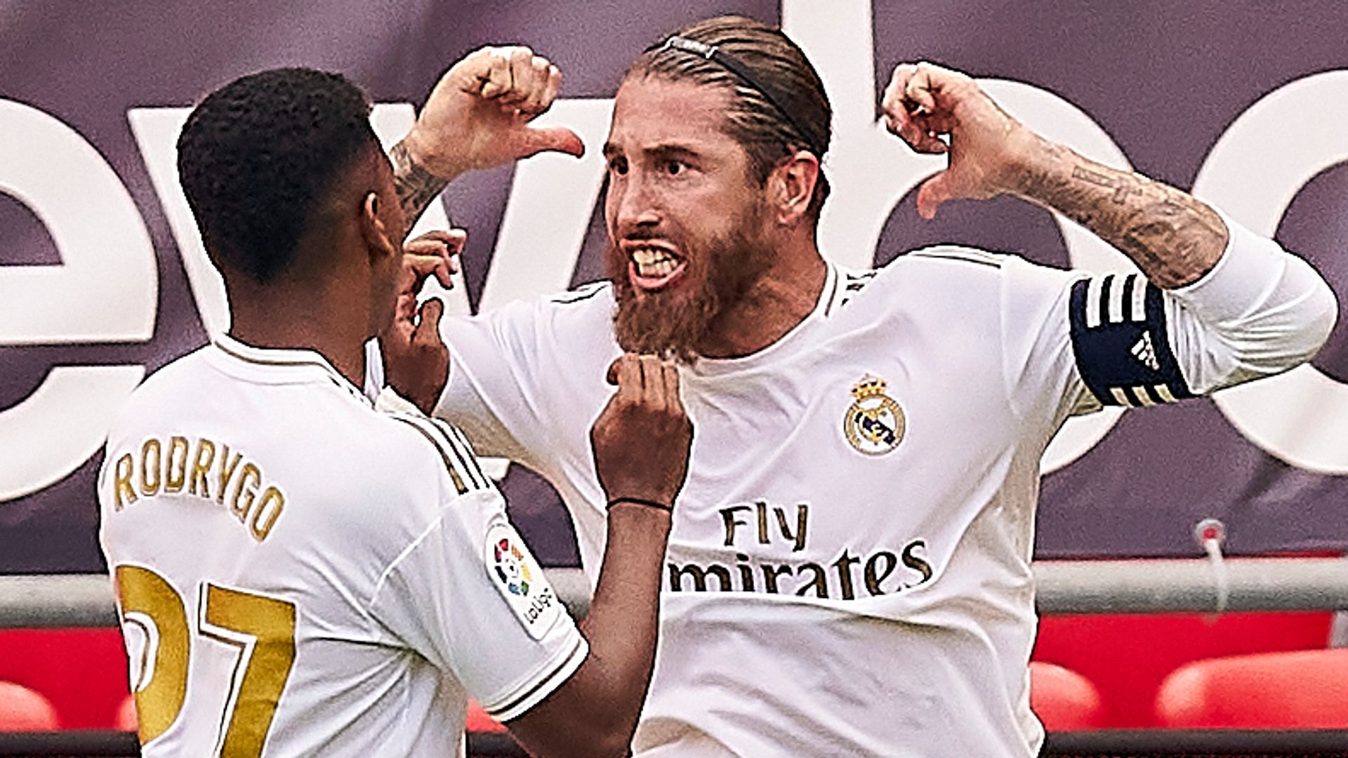 Ramos keeps Real ahead in race for La Liga