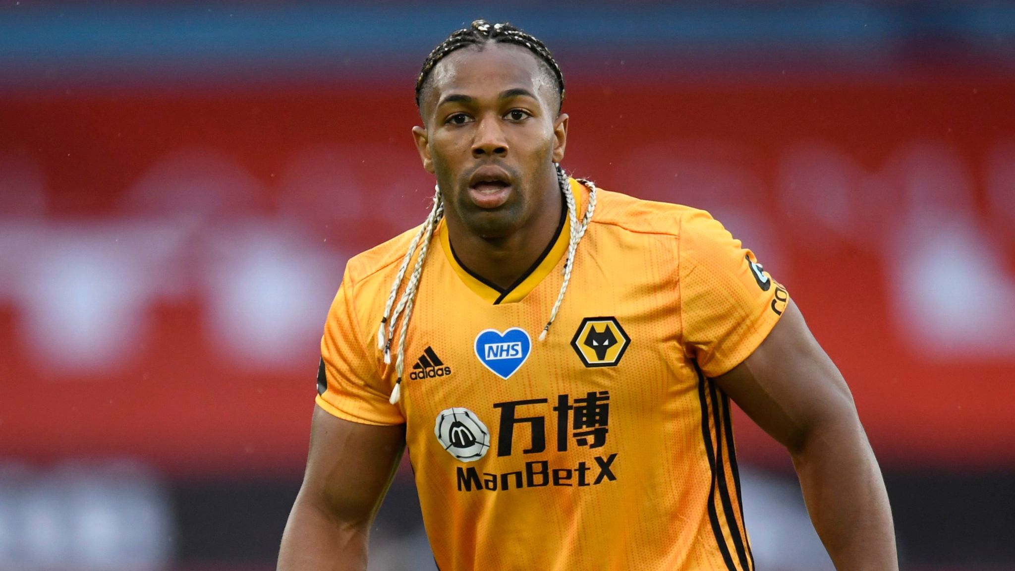 Adama Traore Wolves Forward Will Not Require Shoulder Operation Football News Sky Sports