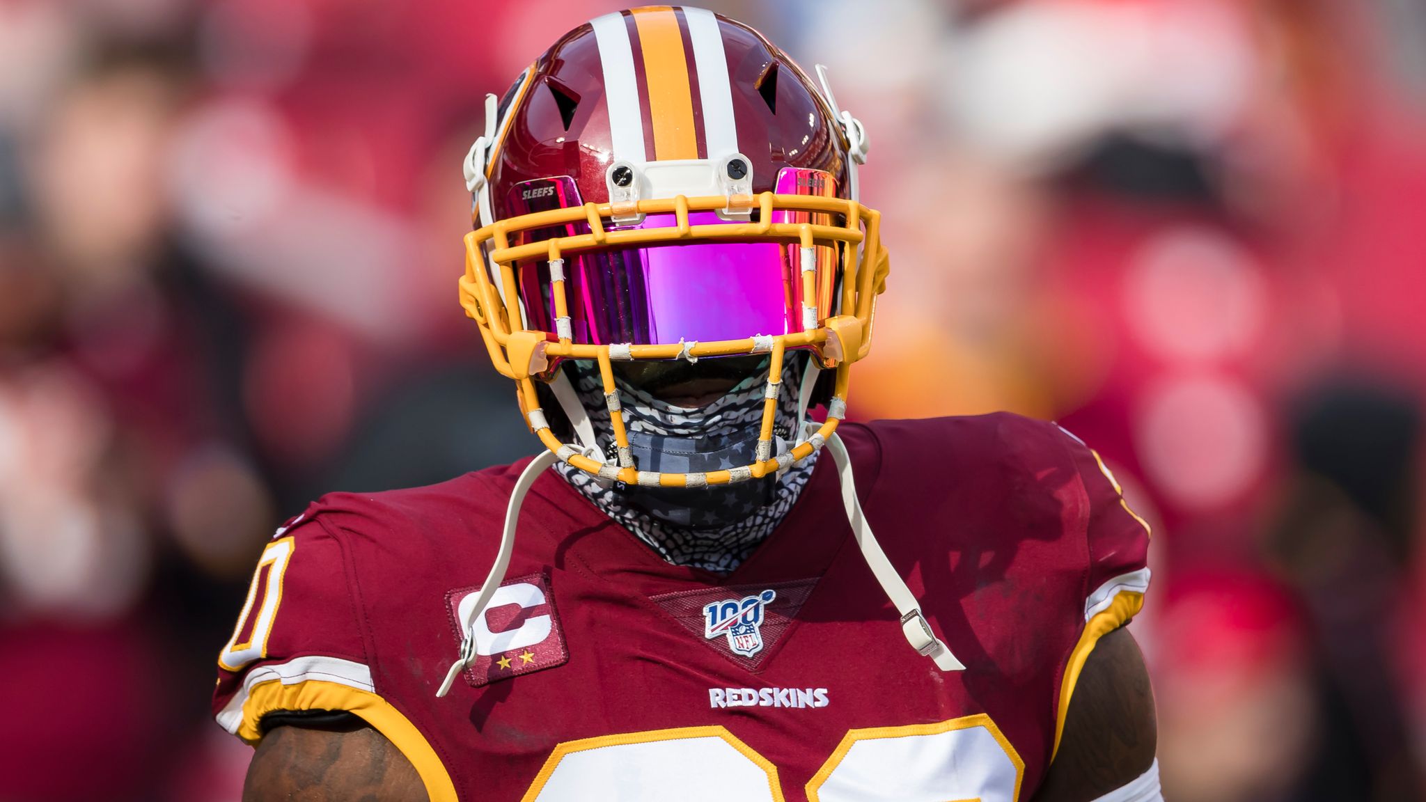 The Redskins will temporarily be called “The Washington Football