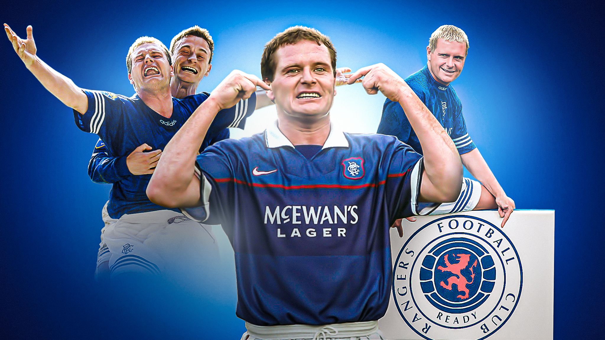 Glasgow Rangers Match Day T-Shirt - Navy