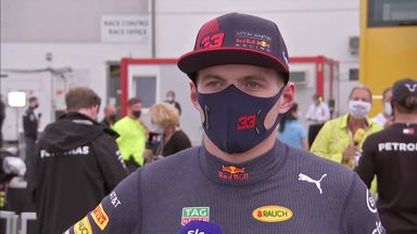 Max reacts to pre-race incident