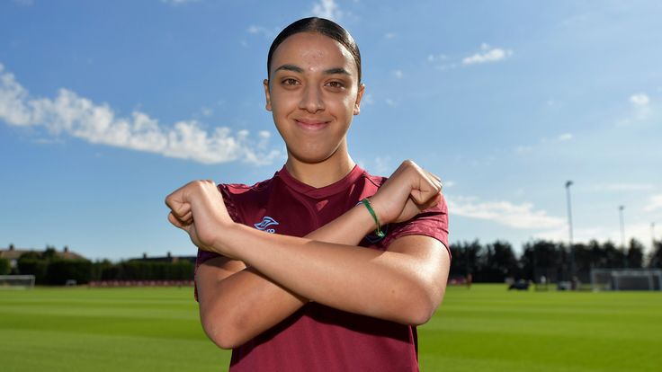 West Ham Women's new signing Nor Mustafa [Credit: West Ham] ONLY TO BE USED AFTER ANNOUNCEMENT BY CLUB