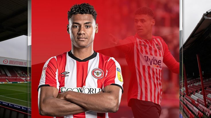 Brentford's Ollie Watkins made his breakthrough as a youngster at Exeter City