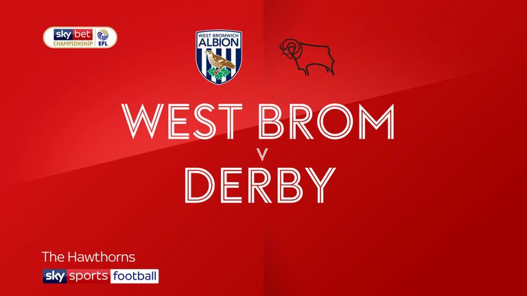 West Brom v Derby Badge