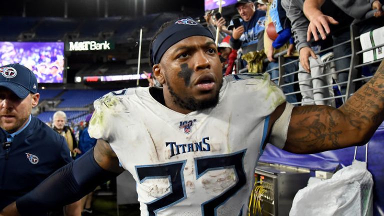 Henry insists foot is healthy, open to extension from Titans