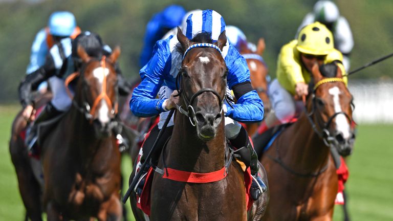 Mohaather and Dane O'Neill stride clear at Ascot