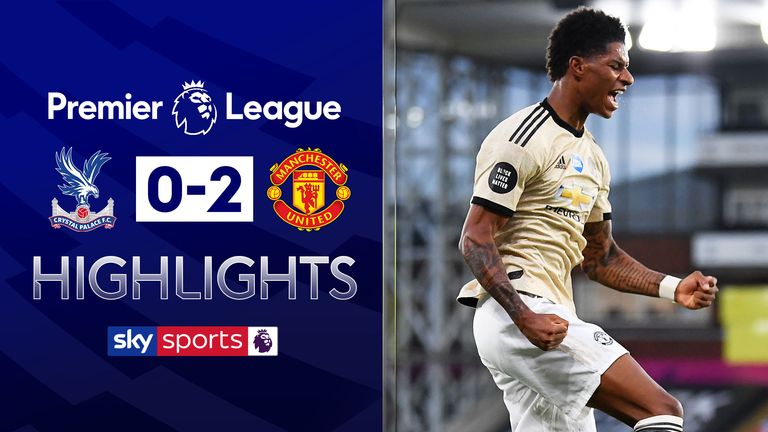 C Palace 0 2 Man Utd Match Report Highlights