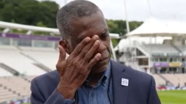 Michael Holding breaks down thinking of racism his parents endured