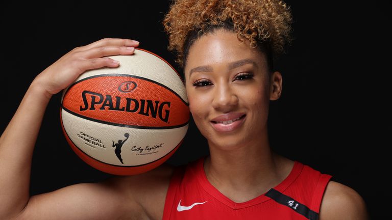 Aerial Powers of the Washington Mystics