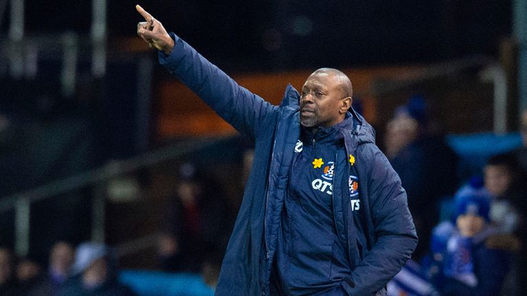 Alex Dyer, manager of Kilmarnock