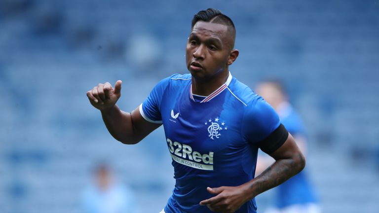Alfredo Morelos has been fully focused on Rangers despite ongoing transfer speculation, according to Gerrard