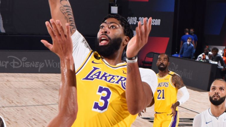 Lebron James And Kyle Kuzma Excel In Lakers Scrimmage Win Over Magic Nba News Sky Sports
