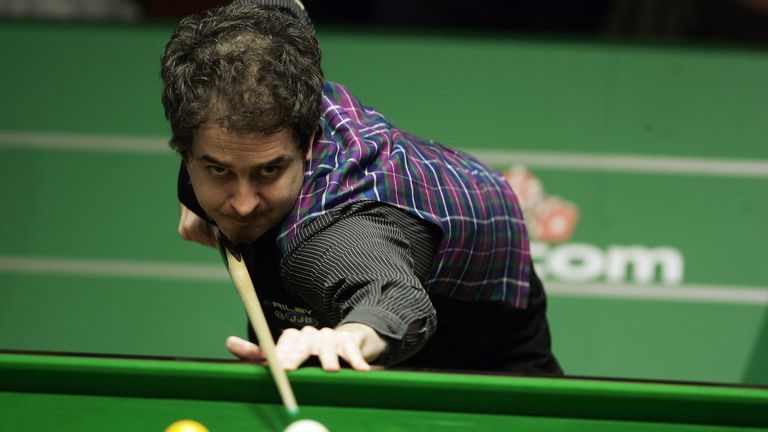 Anthony Hamilton of England in action during his second round match against Ian McCulloch of England, in the 888.com World Championship at the Crucible Theatre on April 27, 2007 in Sheffield, England
