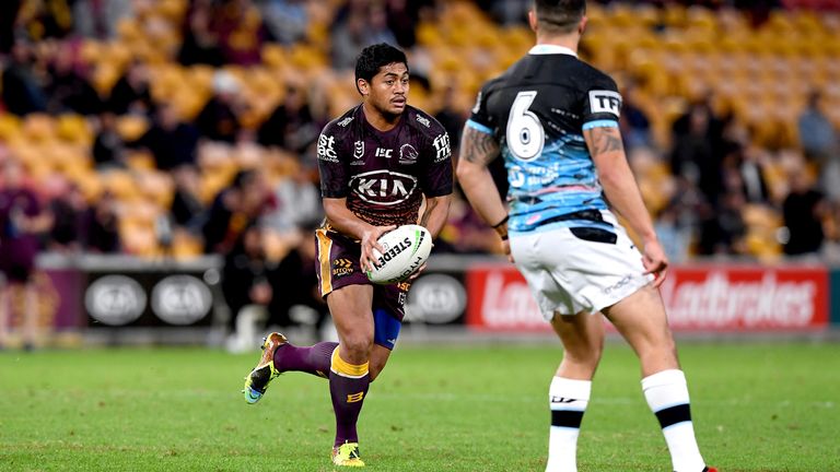 Anthony Milford attacks for the Broncos