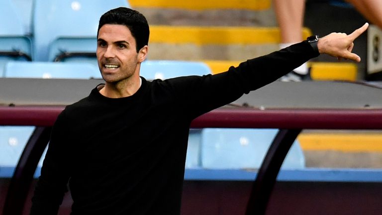 Arsenal boss Mikel Arteta