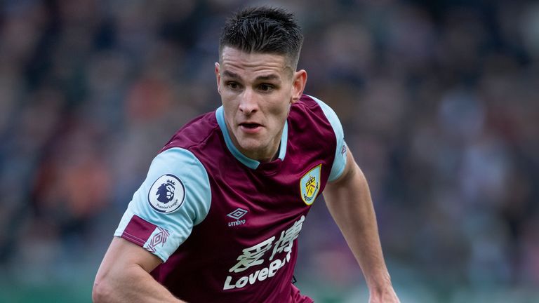 BURNLEY, ENGLAND - FEBRUARY 02: Ashley Westwood of Burnley in action during the Premier League match between Burnley FC and Arsenal FC at Turf Moor on February 2, 2020 in Burnley, United Kingdom. (Photo by Visionhaus) *** Local Caption *** Ashley Westwood