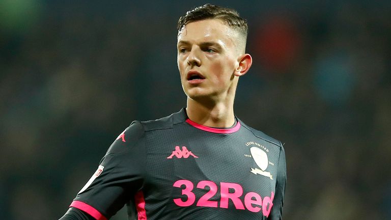 WEST BROMWICH, ENGLAND - JANUARY 01: Ben White of Leeds United looks on during the Sky Bet Championship match between West Bromwich Albion and Leeds United at The Hawthorns on January 01, 2020 in West Bromwich, England