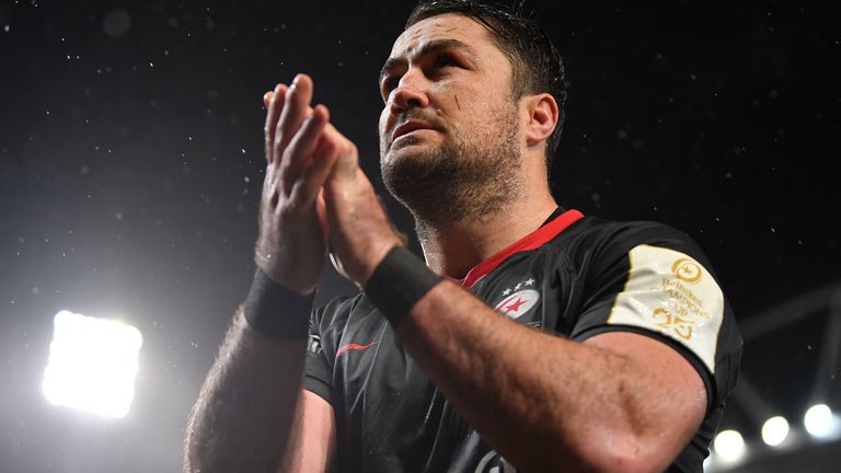 Brad Barritt will end a 12-year stay at Saracens at the end of the season
