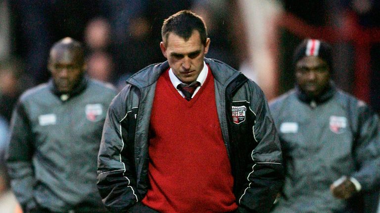 Martin Allen took Brentford to the League One play-off semi-finals in his first full season in charge