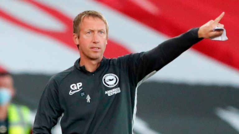 Brighton manager Graham Potter