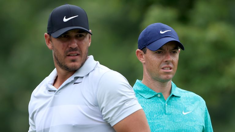 Brooks Koepka and Rory McIlroy