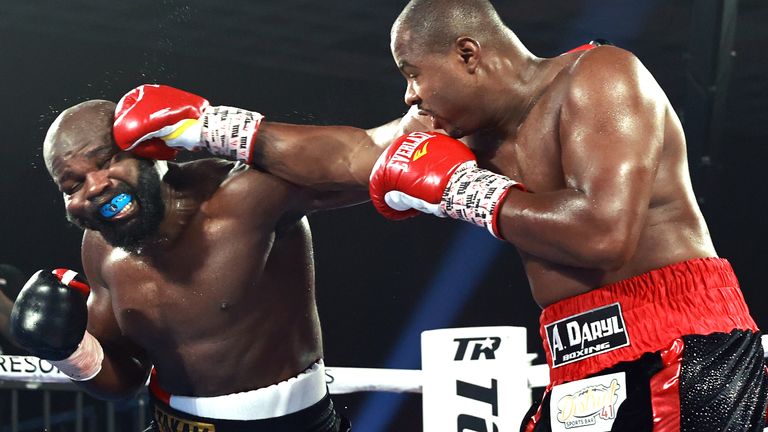 Veteran Takam replaced Jarrell Miller in this fight