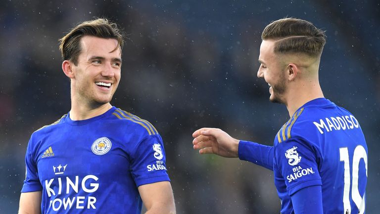 Ben Chilwell and James Maddison