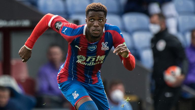 Crystal Palace winger Wilfried Zaha admits he does not check his social media messages for fear of seeing racial abuse
