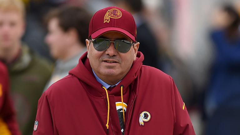 Washington Redskins owner Dan Snyder has previously said the team will not change the name as long as he is in charge.