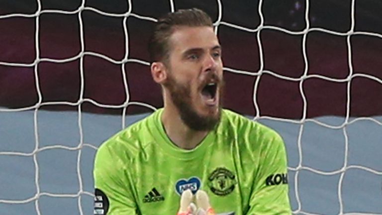 David De Gea says Manchester United are "in a good way" heading into their final four Premier League games of the season