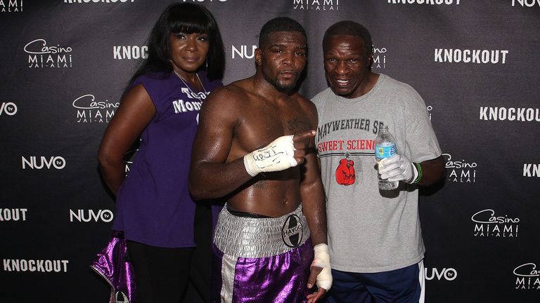 Floyd Mayweather Sr was also part of Douglin's training set-up