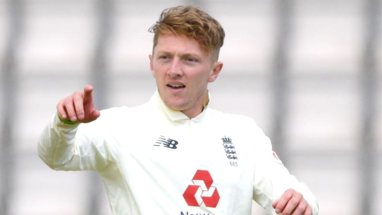 Dom Bess, England, Test vs West Indies at Ageas Bowl