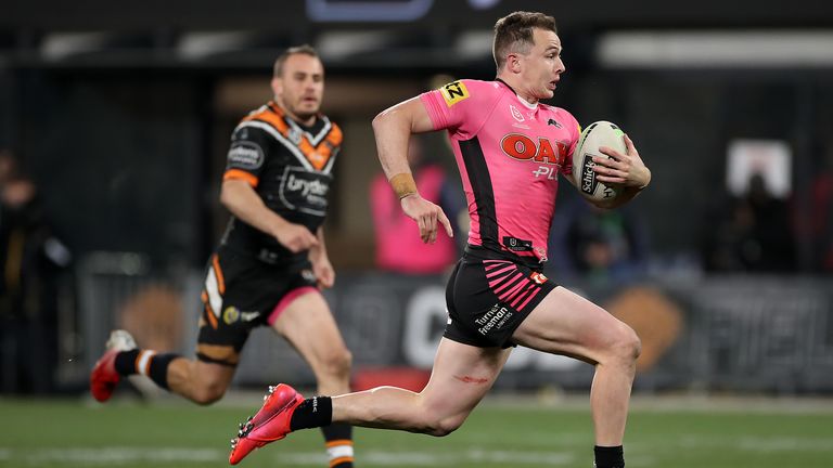 Dylan Edwards scores for the Panthers