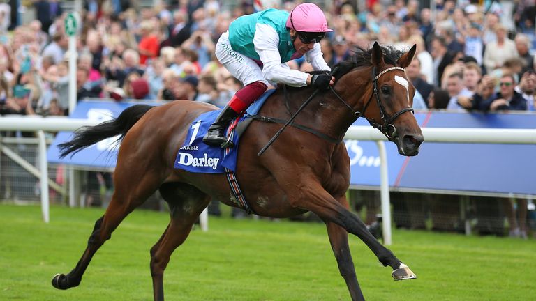 Enable File Photo
File photo dated 22-08-2019 of Enable ridden by Frankie Dettori. 