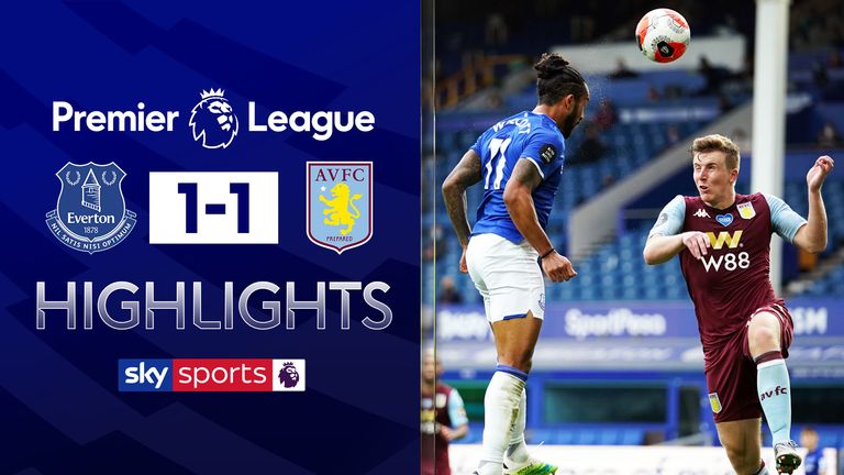 EVERTON 1-1 ASTON VILLA