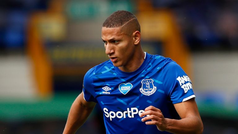 Richarlison believes he can develop further under Carlo Ancelotti will talk about his future if the club receive a 'good offer'