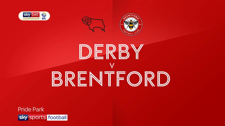 derby v brentford badge