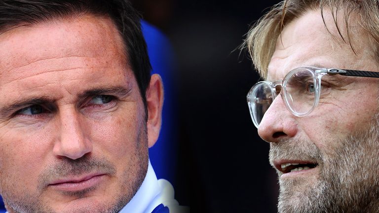 Frank Lampard and Jurgen Klopp