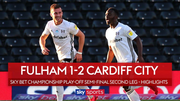 Fulham 1-2 Cardiff play-off semi-final