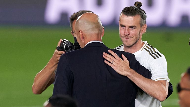 Zinedine Zidane clearly wants Bale out of Real Madrid but there is an impasse